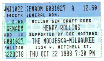 Rollins ticket